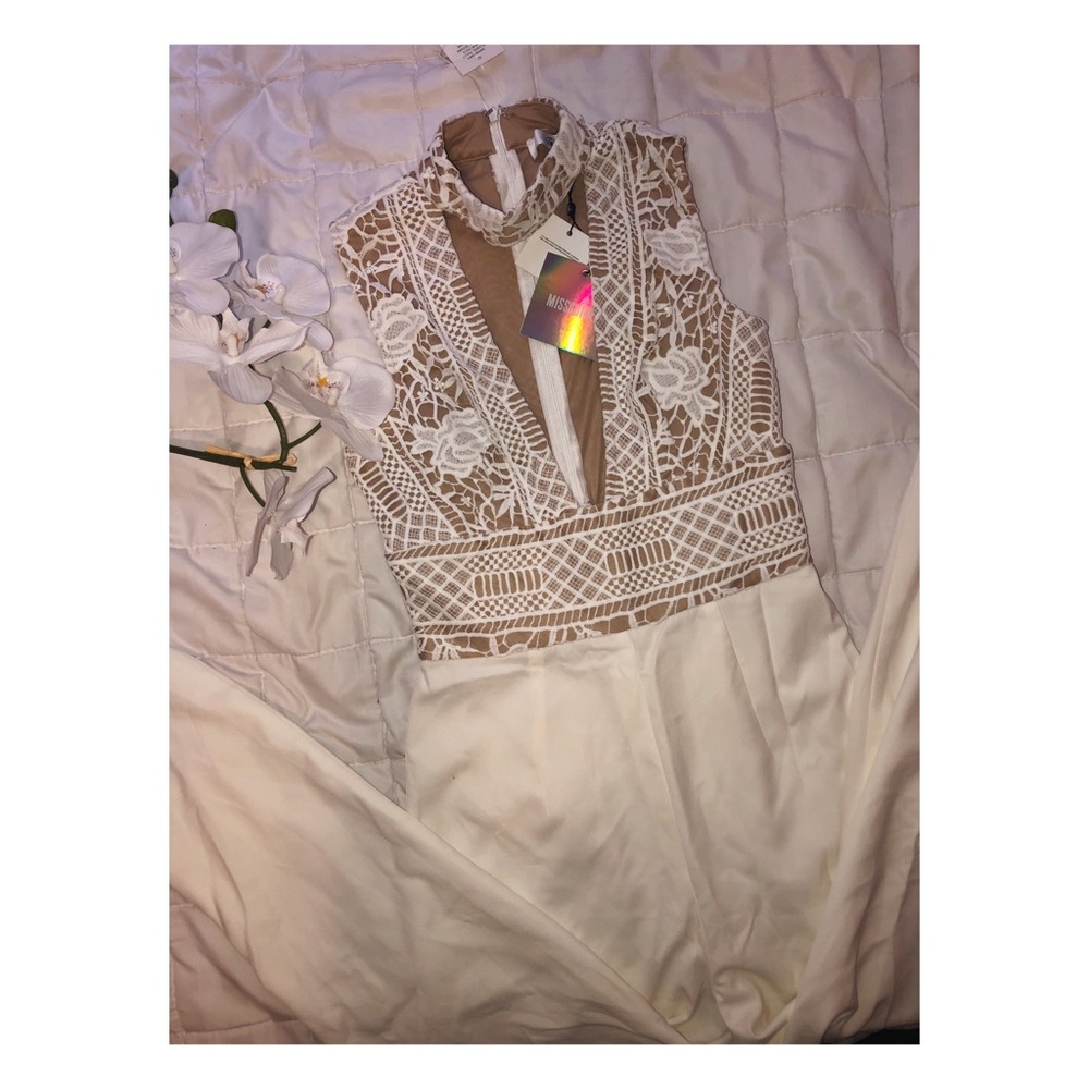 Missguided Lace Jumpsuit